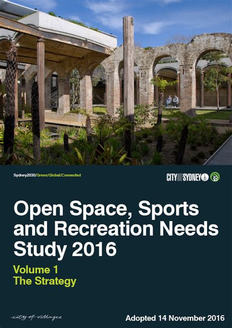 Open Space, Sport and Recreation Study .